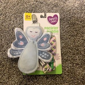 NWT butterfly pacifier buddy